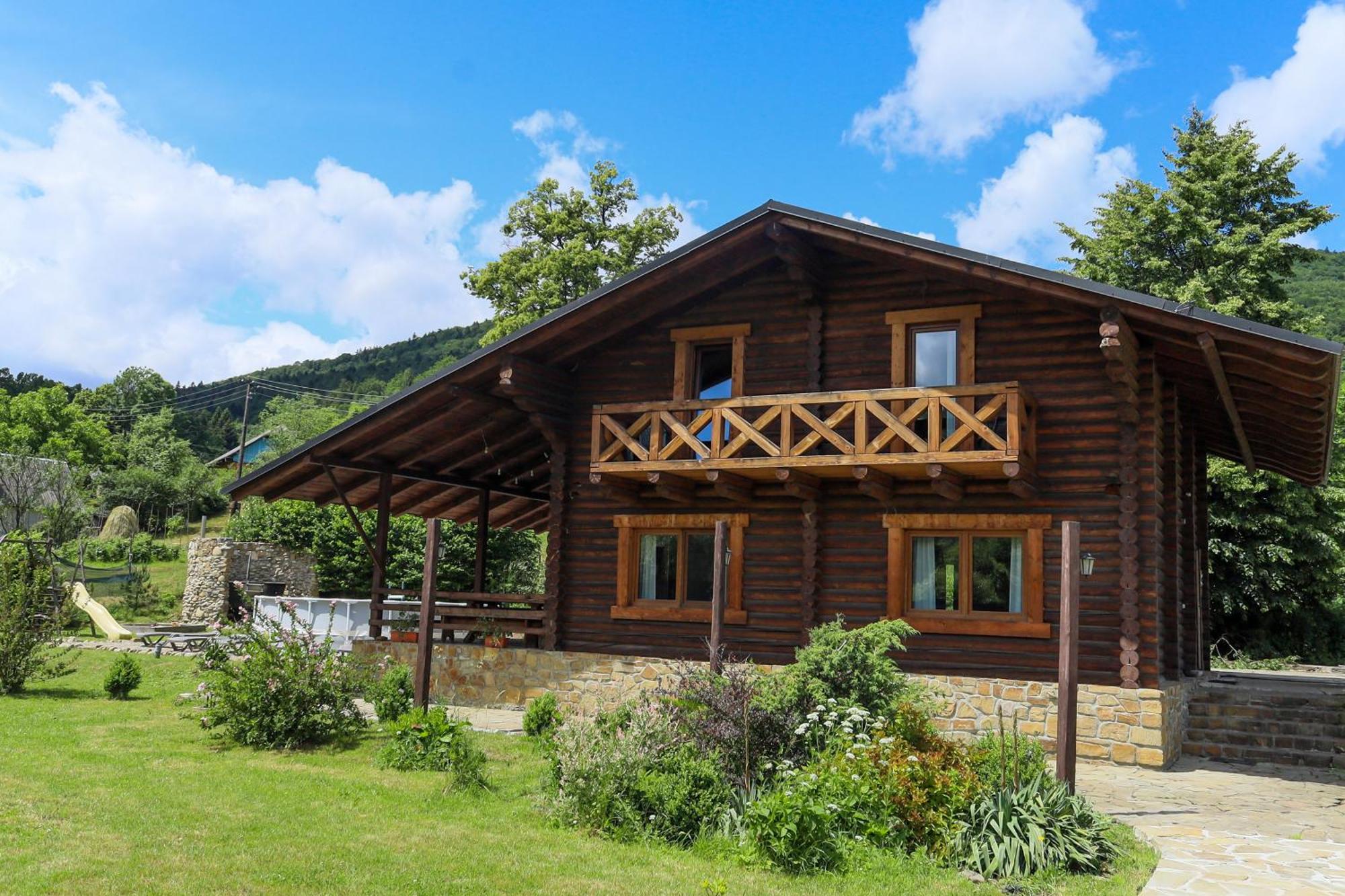Сottage "Ksenija" Котедж "Ксенія" Skole Exteriör bild